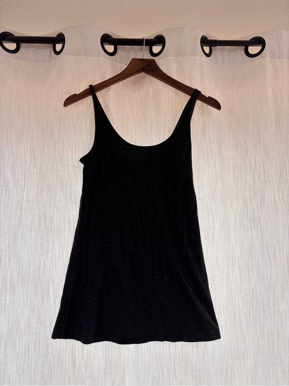 Dark charcoal Lululemon Scoop Neck Tank Top - Classic Sleeveless Cami